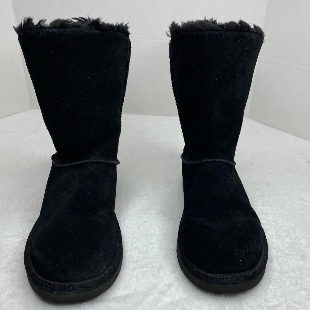 Koolaburra by UGG Remley Boots Size 8 Black Suede